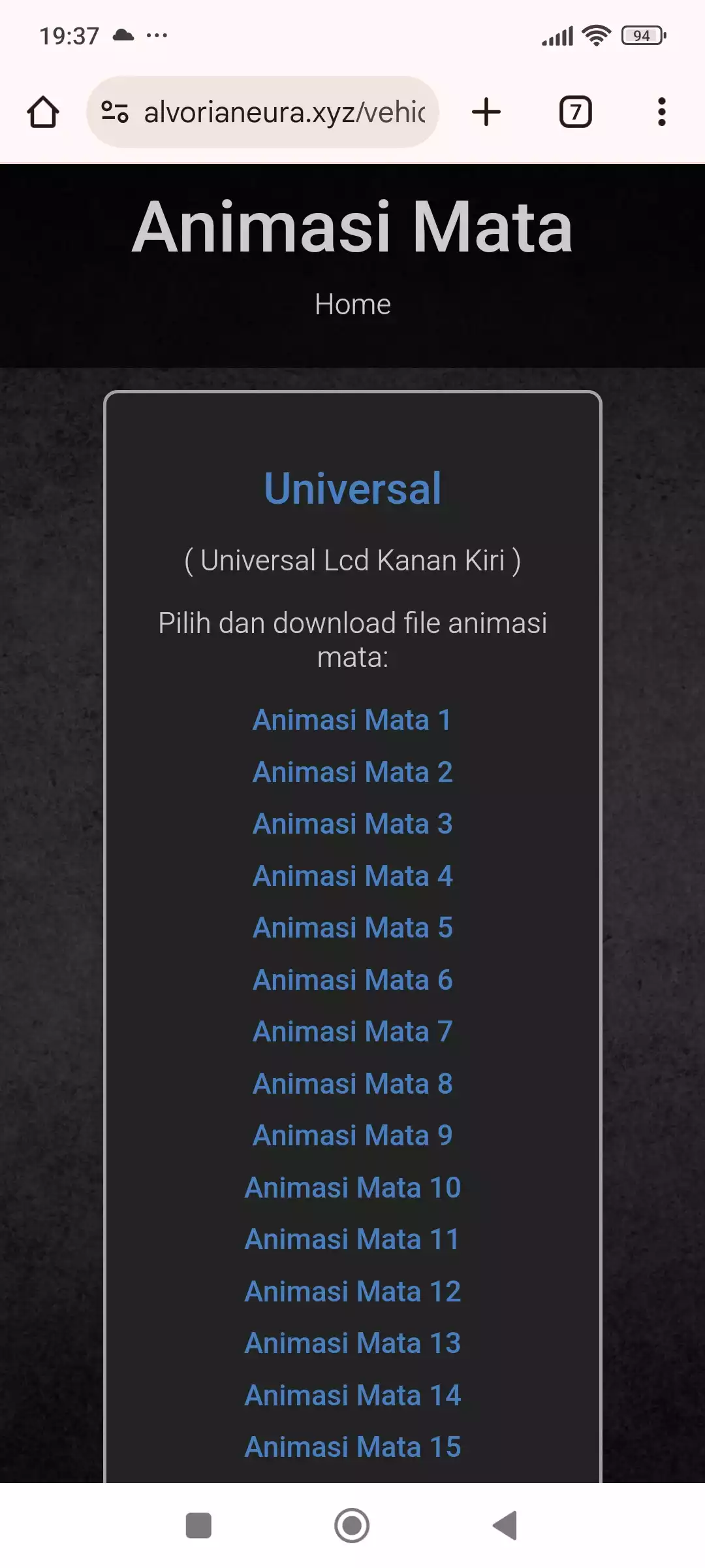 Langkah 1: Download file